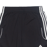ADIDAS Mens Sports Shorts Black Relaxed L W30