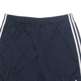 ADIDAS Mens Sports Shorts Blue Relaxed L W32