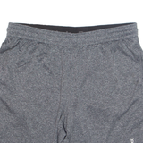 REEBOK Mens Sports Shorts Grey Relaxed L W34