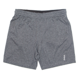 REEBOK Mens Sports Shorts Grey Relaxed L W34