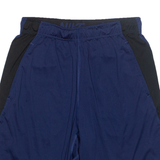 NIKE DRI FIT Mens Sports Shorts Blue Relaxed M W28