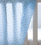 Organic Swaddle Set - Shades of Blue (Chevron & Dotty)