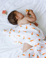 Organic Swaddle Set - First Foods (Avocado & Carrot)