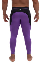 Purple/Black Meggings