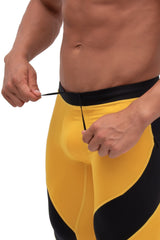 Yellow/Black Meggings