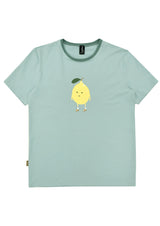 Organic cotton men T-shirt with Lemon