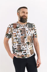 Organic cotton men's T-shirt - New York