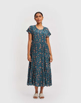 Midi Tiered Shirt Dress