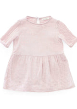 Organic Cotton Womens Dress - Soft Pink