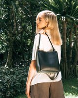 🌽 Mini Two-Tone Tote Corn Leather