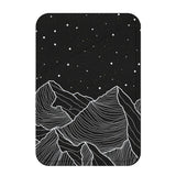 Black Night Panorama Mini Wallet