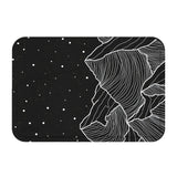Black Night Panorama Mini Wallet