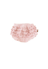 Pink Baby Bloomers with Ruffles