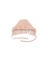 Baby Girl Hat with Floral Print