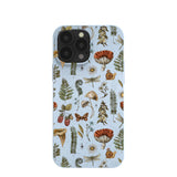 Powder Blue Nature walks iPhone 13 Pro Max Case