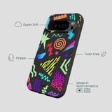 Black Neon Blast Google Pixel 10/10 Pro Case