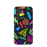 Black Neon Blast Samsung Galaxy S24 Case