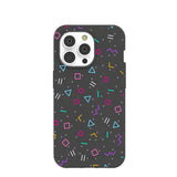 Black Neon Nostalgia iPhone 14 Pro Case