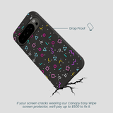 Black Neon Nostalgia Google Pixel 10/10 Pro Case