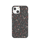 Black Night Garden iPhone 13 Mini Case