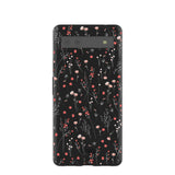 Black Night Garden Google Pixel 6a Case