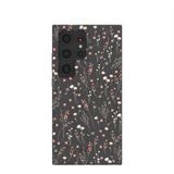 Black Night Garden Samsung Galaxy S24 Ultra Case