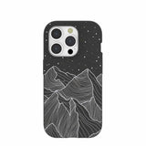 Black Night Panorama iPhone 15 Pro Case