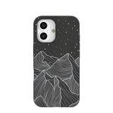 Black Night Panorama iPhone 16 Case