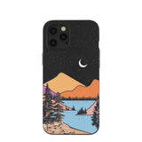 Black Night Trails iPhone 12 Pro Max Case