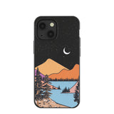 Black Night Trails iPhone 13 Mini Case