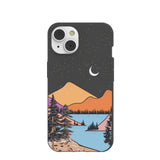 Black Night Trails iPhone 14 Case