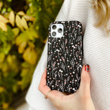 Black Night Garden iPhone 16 Plus Case
