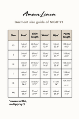 Nightly long sleeve pajama set in Rosy Brown