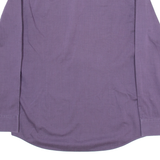 HUGO Slim Fit Mens Shirt Purple Spotted Long Sleeve M