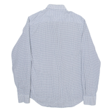 TOMMY HILFIGER Mens Shirt Blue Geometric Long Sleeve S
