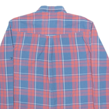 SHERPA Mens Shirt Blue Check Long Sleeve L