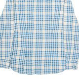 TOMMY HILFIGER Womens Shirt Grey Check Long Sleeve UK 8