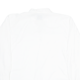 MC O'NEAL Mens Plain Shirt White Long Sleeve L