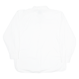 MC O'NEAL Mens Plain Shirt White Long Sleeve L