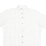 CAMPIONE Mens Shirt White Striped L