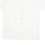 CAMPIONE Mens Shirt White Striped L