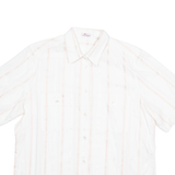 VAN LAACK Womens Shirt White Striped M