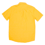 MAMMUT Mens Shirt Orange Check S