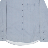 REPLAY Mens Plain Shirt Black Long Sleeve XL