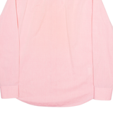 BOSS Mens Plain Shirt Pink Long Sleeve M