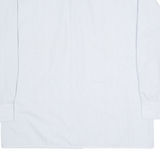 TELSTAR Mens Shirt Blue Check Long Sleeve M