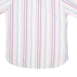 TOMMY HILFIGER Mens Shirt Pink Striped M