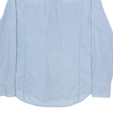 G-STAR Mens Plain Shirt Blue Long Sleeve M