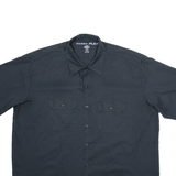 DICKIES Mens Worker Shirt Black 2XL