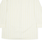 BAOR Mens Shirt Yellow Striped Long Sleeve M